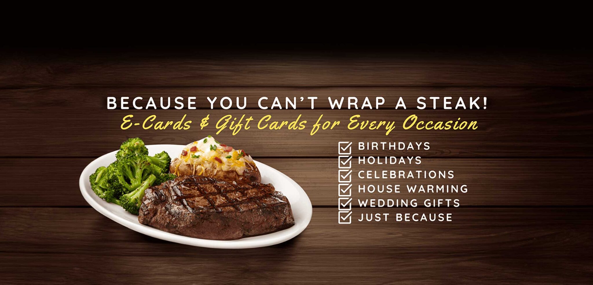Gift Cards - Texas Steakhouse & Saloon | Sagebrush Steakhouse